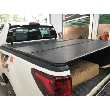 Zolionwil Hard Aluminum Alloy Tri-Folding Truck Bed Tonneau Cover for Mazda BT-50