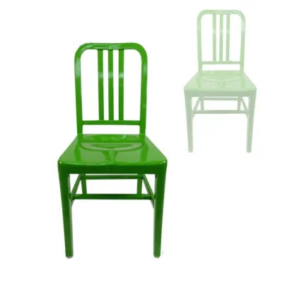 Modern Restaurant Cafe Furniture - Outdoor Metal Industrial Dining Chairs