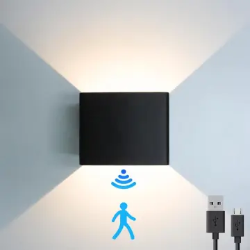 Battery Operated Wall Lamps with Switch and USB Charging - Portable Magnetic Cordless Light