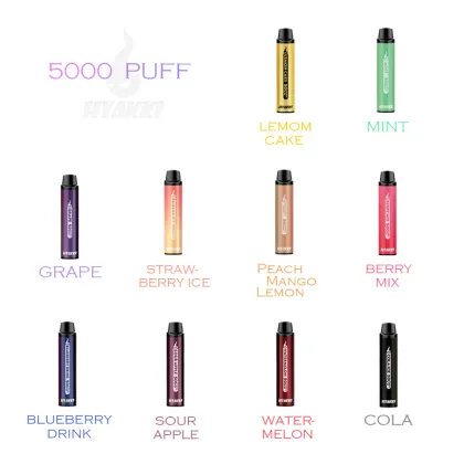 HYAKKY 5000 PUFF - Peach Lemon Cake