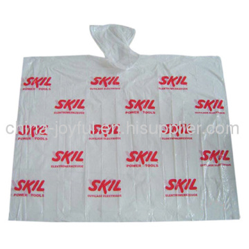 Lightweight Disposable Plastic Poncho 