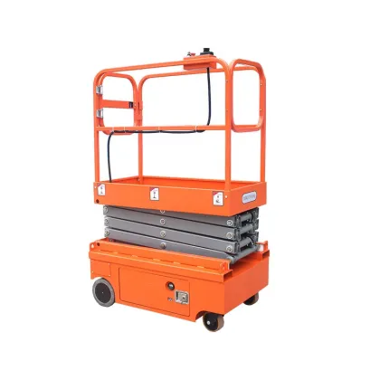 Electric Mini Mobile Aerial Elevating Scissor Lift Work Platform