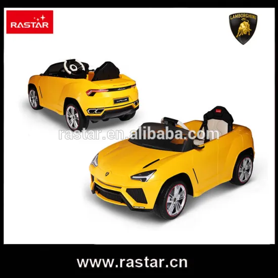 Rastar 2016 hot sale children toys electric moving ride on car