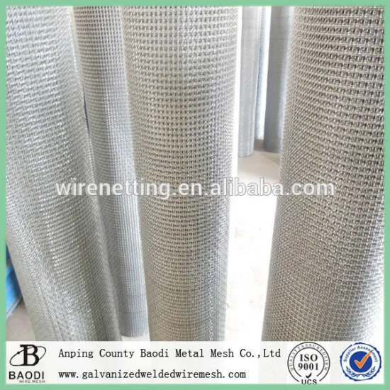 galvanized steel high carbon crimp wire mesh on sale