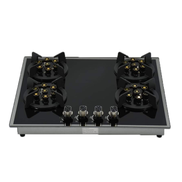 Built-in Gas Stove with Tempered Glass and 4 Burners - Price Inquiry
