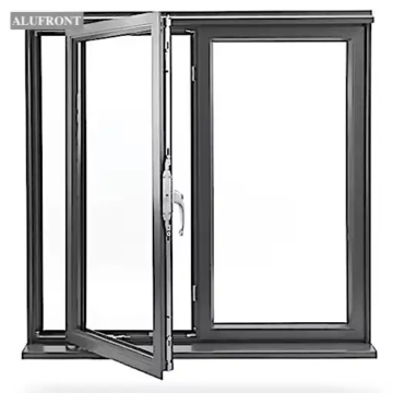 Low-U-value aluminum casement windows