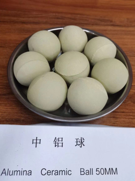 Porcelain Support Media Alumina Ceramic ball Alkaline
