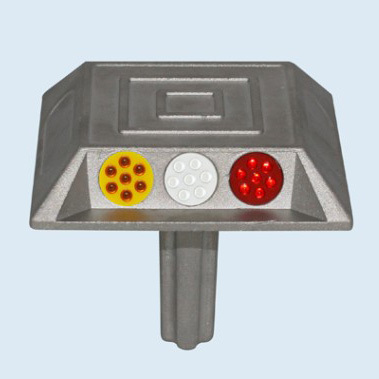 260g Aluminum Road Stud Single Face with 3*7 Glass Reflector (TR601)