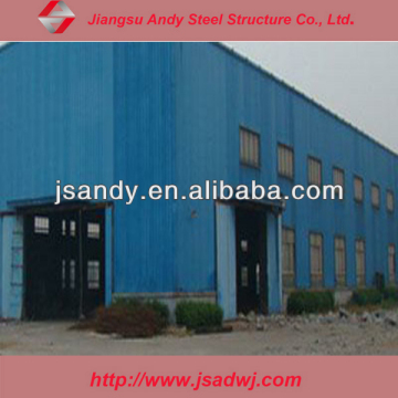 Andy professional design for steel structure warehouse