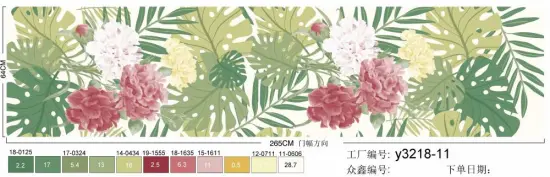 polyestyer microfiber beautiful pigment printed fabric