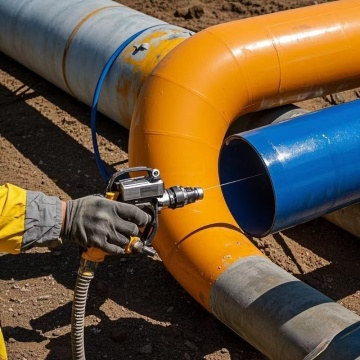 Anti - corrosion powder for natural gas pipeline