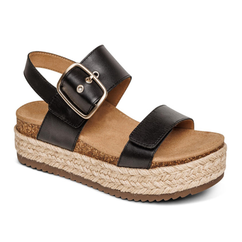 wide strap open toe sandals