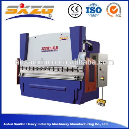 sanxin wc67k metal plate cnc hydraulic press brake