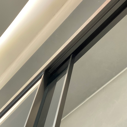 Gabinete de chuveiro panorâmico de estrutura fina Y995 para hotel