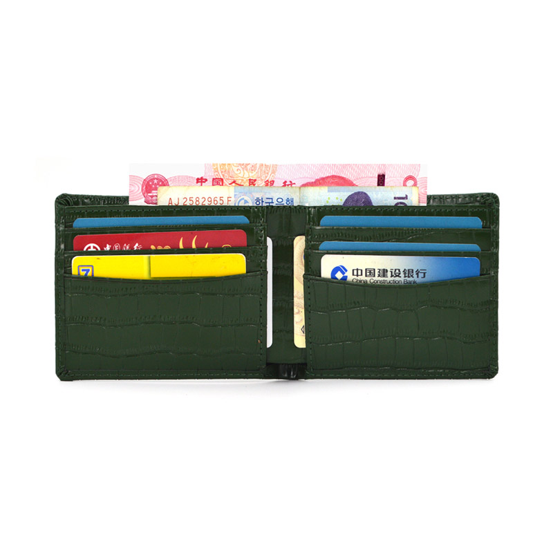 Ysure Eco-amigável minimalista Pocket Bifold Men carteira