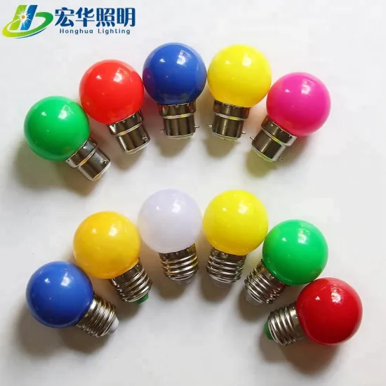 LED Color Bulb G45 Vintage B22 0.5W-1W
