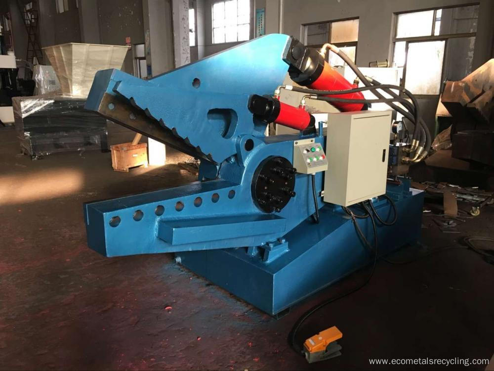 Iron Bar HSM Steel Alligator Metal Shear Machine