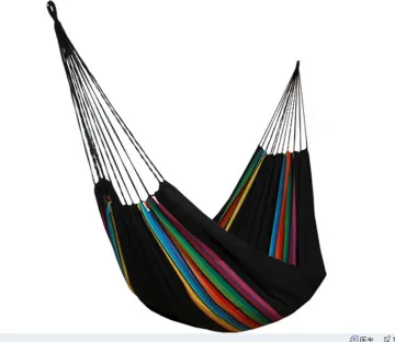 Camping hammock with straps fabric hammocks single swing wholesale