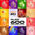 卸売Romio R2 600 Puff使い捨て蒸気デバイス