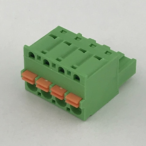 Front Plug spring female terminal block pitch 5.08MM