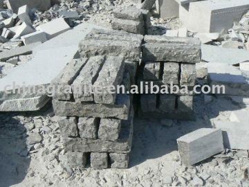 high quality granite or limestone palisade for path paving