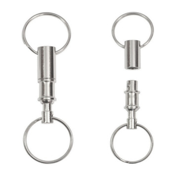 Wholesale Custom Mini Detachable Keychain with Quick Release Logo