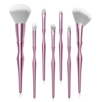 Merrynice new arrival private label pink 7Pcs makeup brush set custom makeup brushes