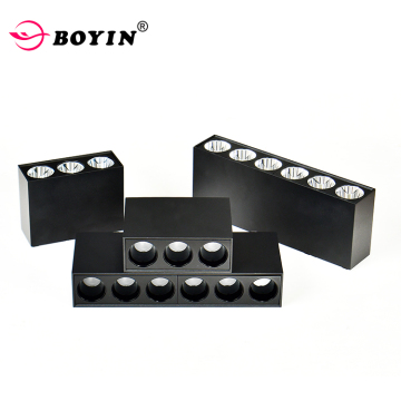 التجاري التجاري المزدوج المضاد للوهج الممتد LED LED LED GRILLE LIGHT SPOT SPOT LIGHT