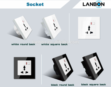 2015 hottest selling wifi smart timer function wall socket, wifi t socket controlled by IOS and andriod