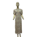Women's Floral-print Front Button fastening Dress