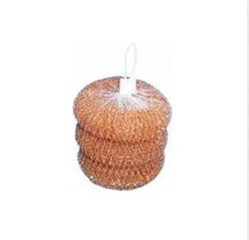copper coated wire mesh for metal scourer