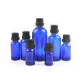 Blaues Glas ätherische Ölflasche 20ml mit Kappe