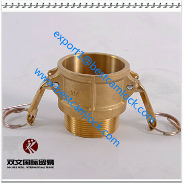Type B self locking hose fitting Brass Camlock Coupling