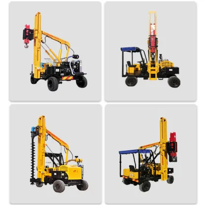High Efficiency Construction Equipment: Pile Drivers, Guardrails, and Core Engines