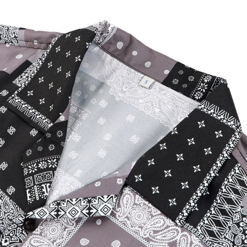 Bandana Print Hawaiianisches Hemd für Männer