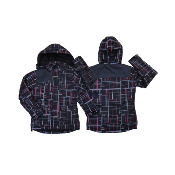 women\'s padded jacket with breathable and detachable hood