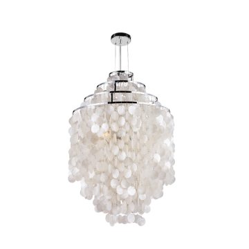 Modern Shell Pendant Light Fixture for Home and Commercial Decor
