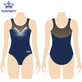 Girls comp sleeveless leotards