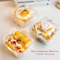 Kue Mousse Makanan penutup Puff Tiramisu Baking Food Container