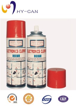 high quality empty aerosol tin can in various sizes with 4 color pringting