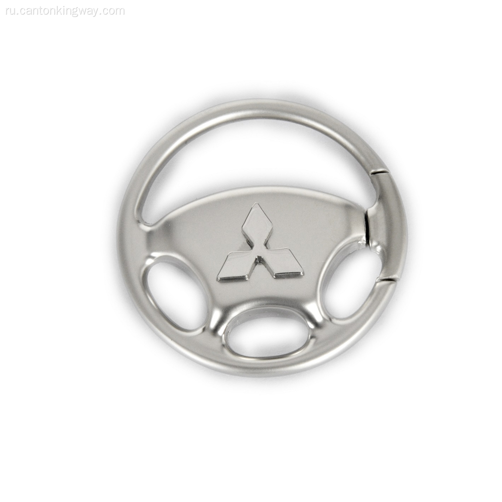 Горячие продажи металлических автомобилей логотип ключевые кольца