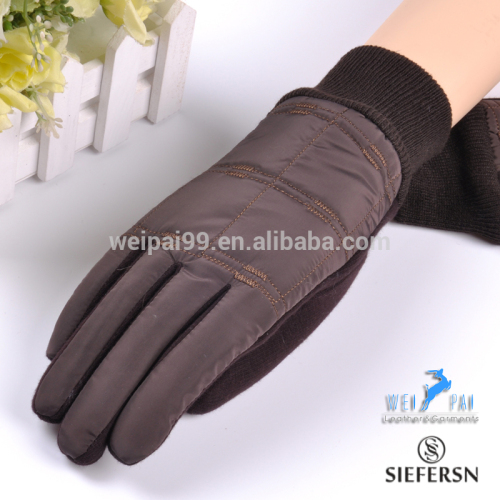 Export quality products fashion wear-resisting gloves , touch screen gloves , rib cuff winter glove
