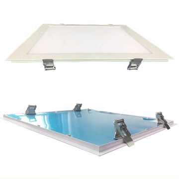 Ultrathin LED Sidelit Panel Light 6060, 2ft x 2ft, 2ft x 4ft, 620x620mm, 30W/40W/60W Recessed Ceiling Light with Spring Clip