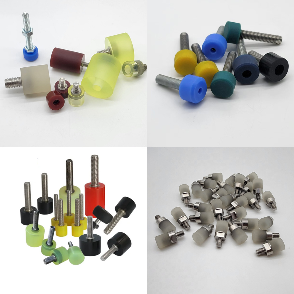 rubber castor cups screw rubber castor cups screw
