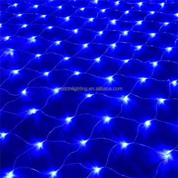 Luci di rete a led natalizie impermeabili per esterno per le vacanze