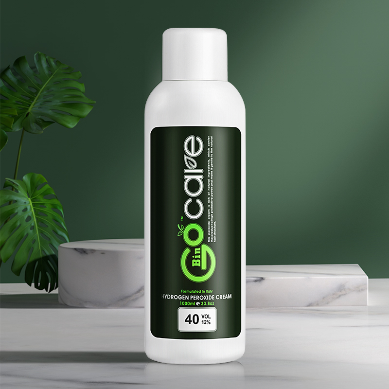 Gocare Private Label Peroxide Hydrogen Oxidant Cream Professional Hair Developer With Argan Oil