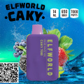 Elfo mundial caquy desechable vape buff