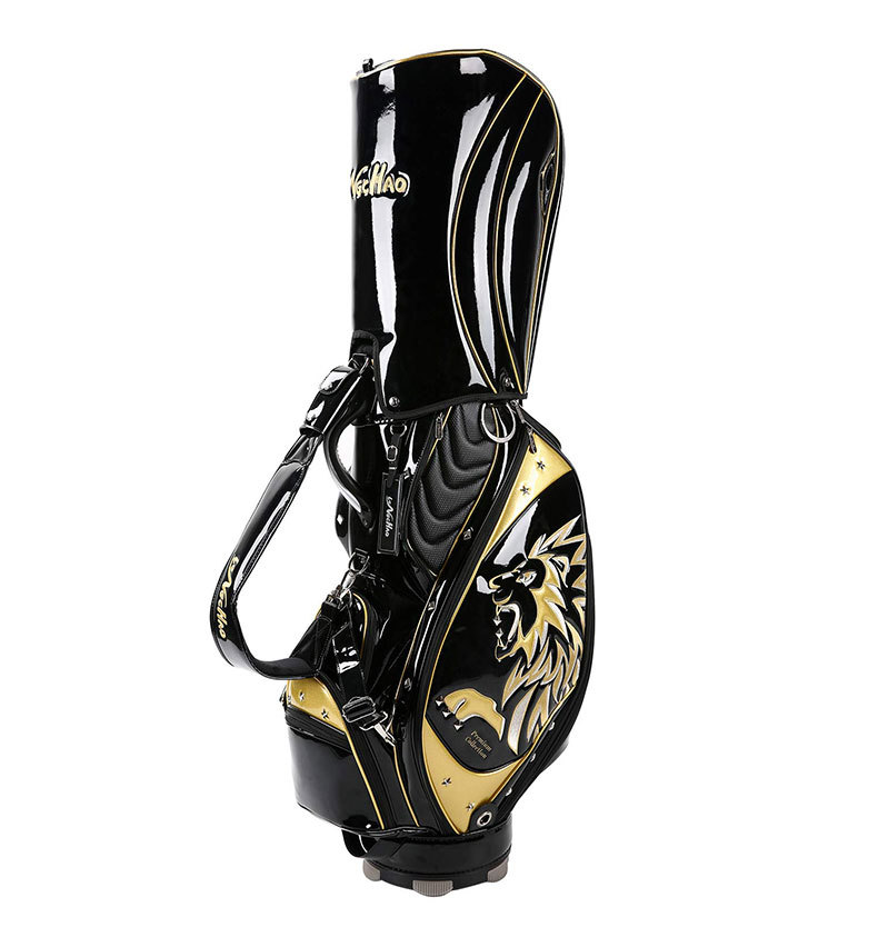 PU embroidered models with studs golf bag