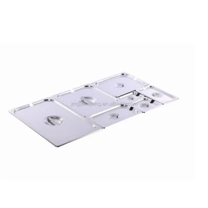 Stainless Steel Anti-Jam Steam Gastronorm Pan Containers with Perforated S/S Food Pans