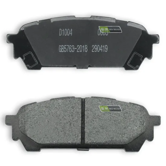 Win World Brake Pad D1004 Ceramic Manufacturer for Subaru Forester Impreza